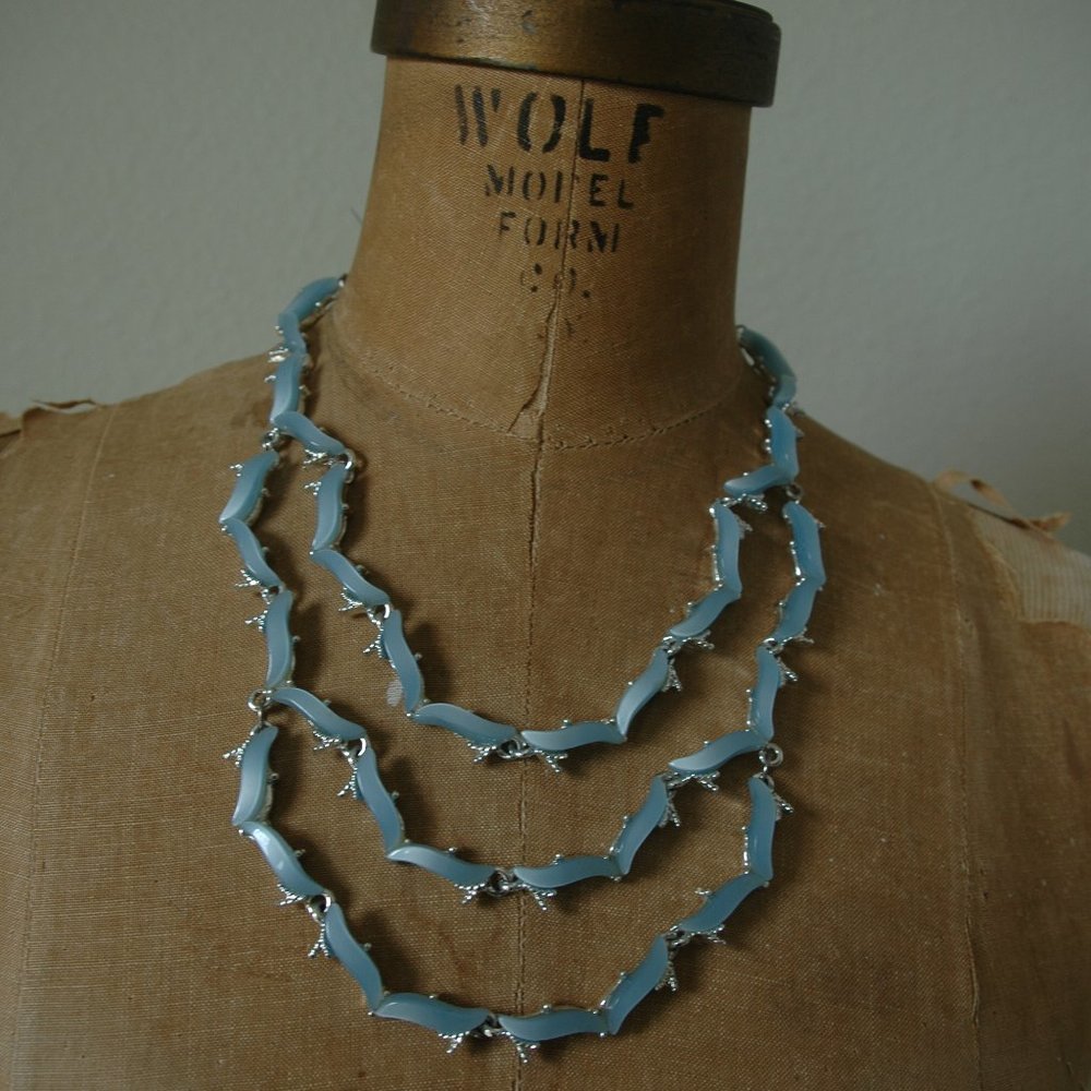 Mid-Century Vintage Multi-Strand Necklace